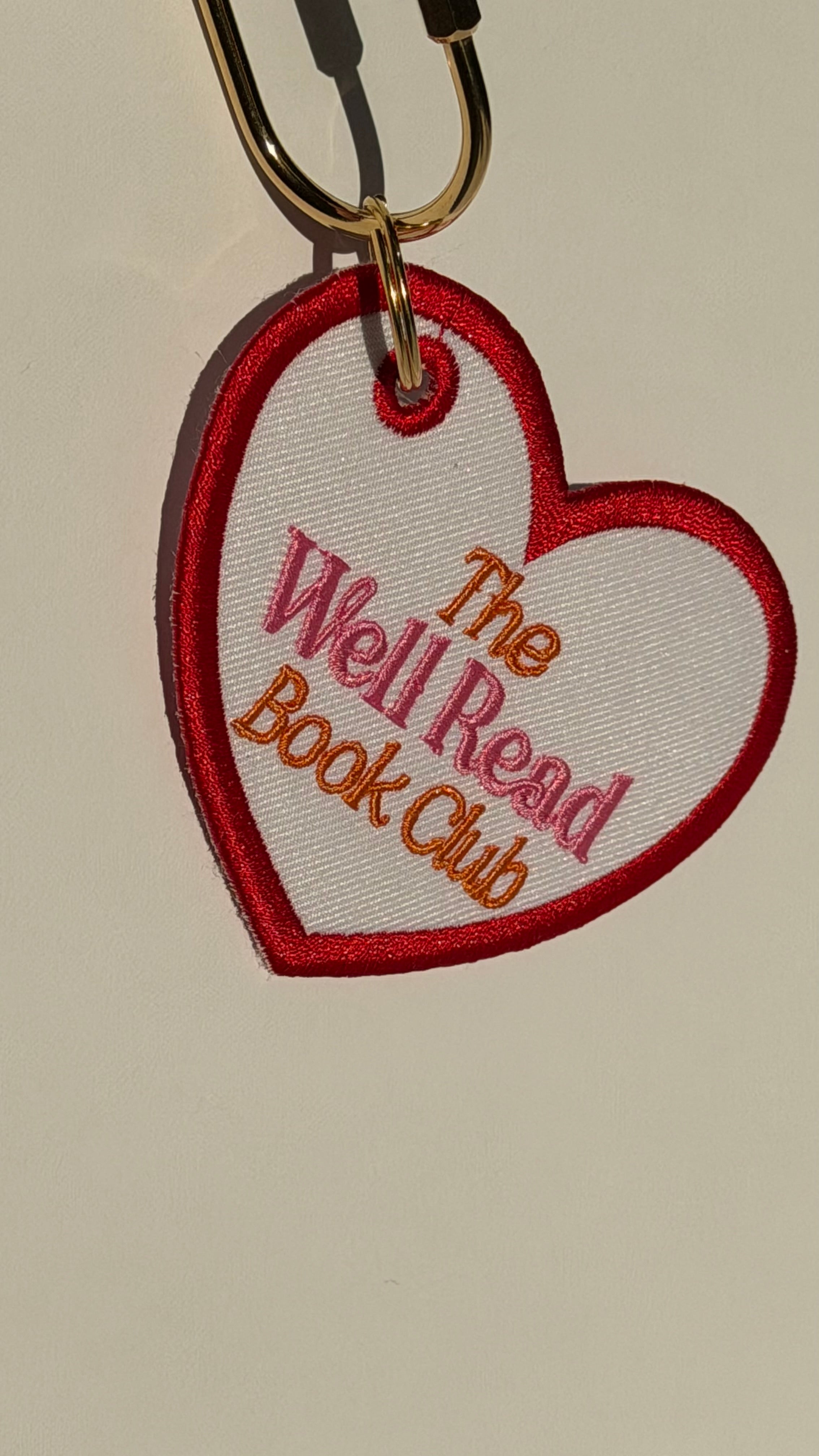 Well Read Book Club Keychains