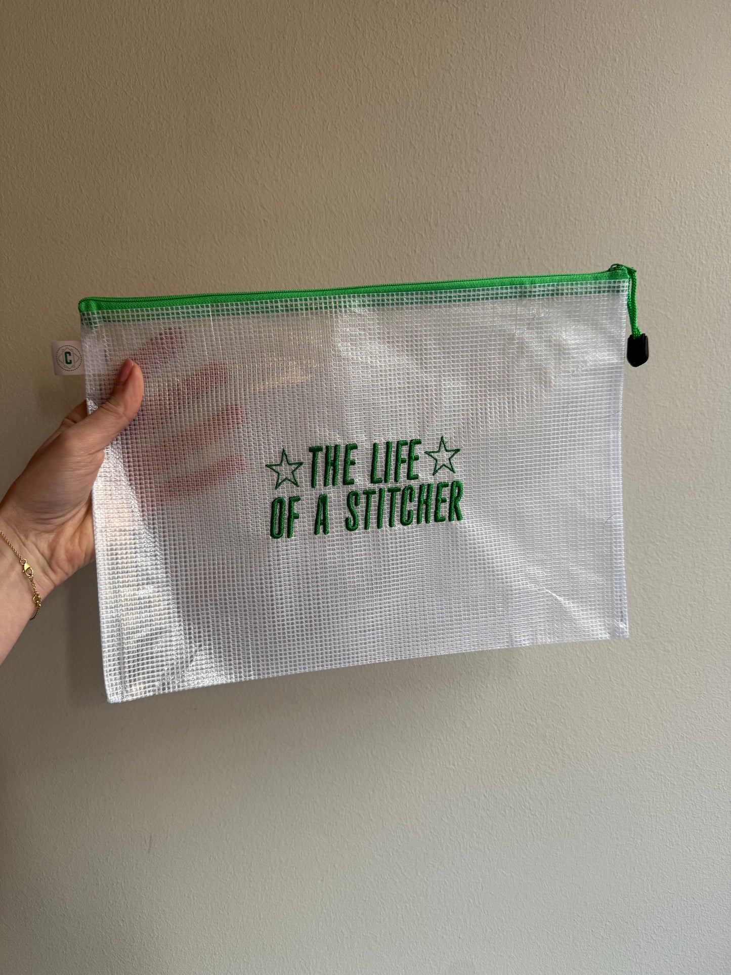 ⭐️The Life of a Stitcher⭐️ zipper bag