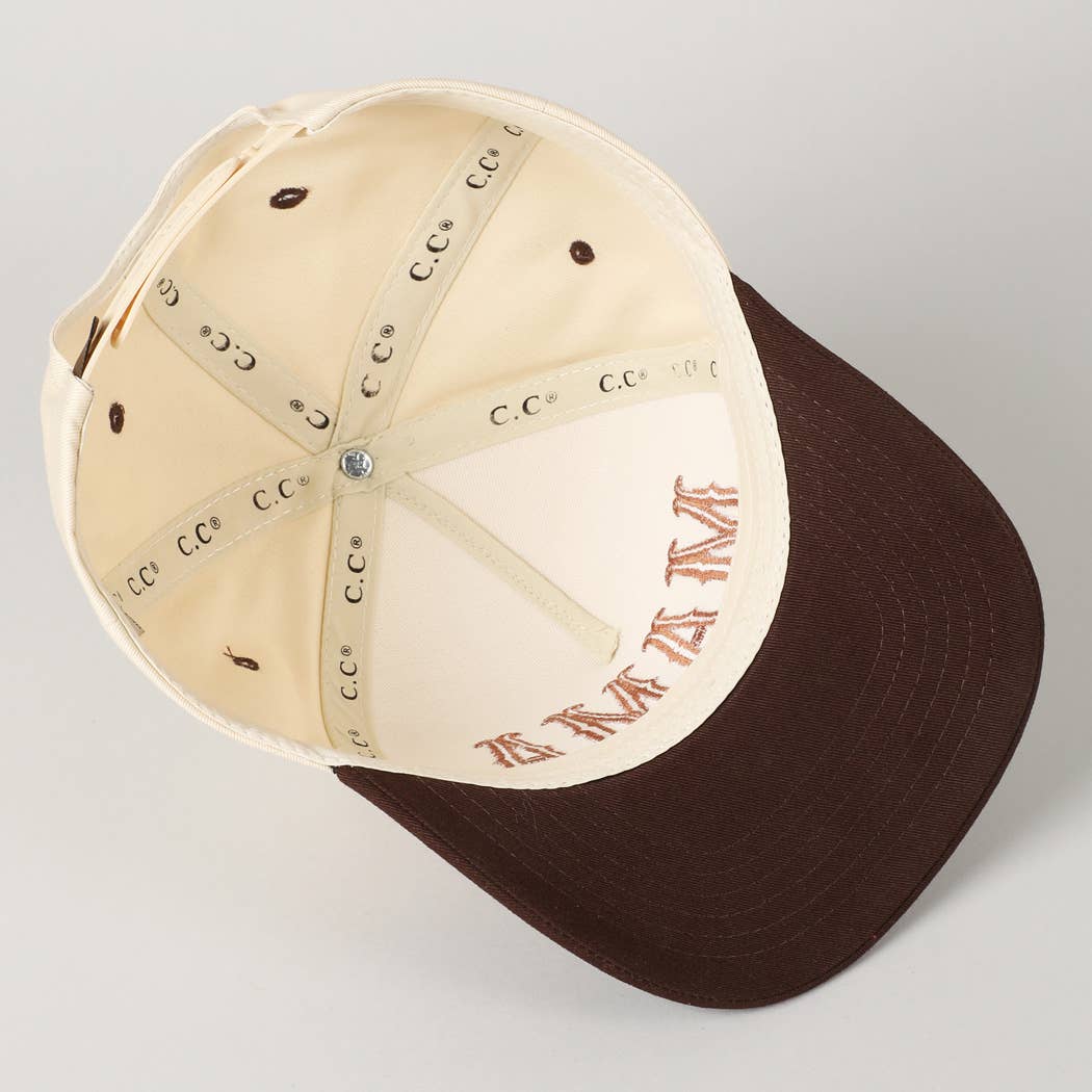 MAMA Typographic Design Embroidery Baseball Cap: Sage / ONE SIZE