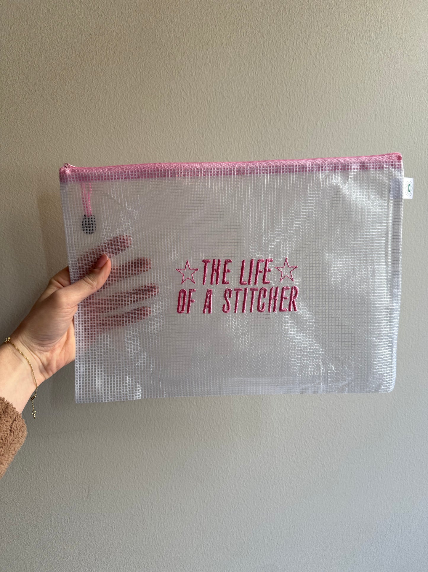 ⭐️The Life of a Stitcher⭐️ zipper bag