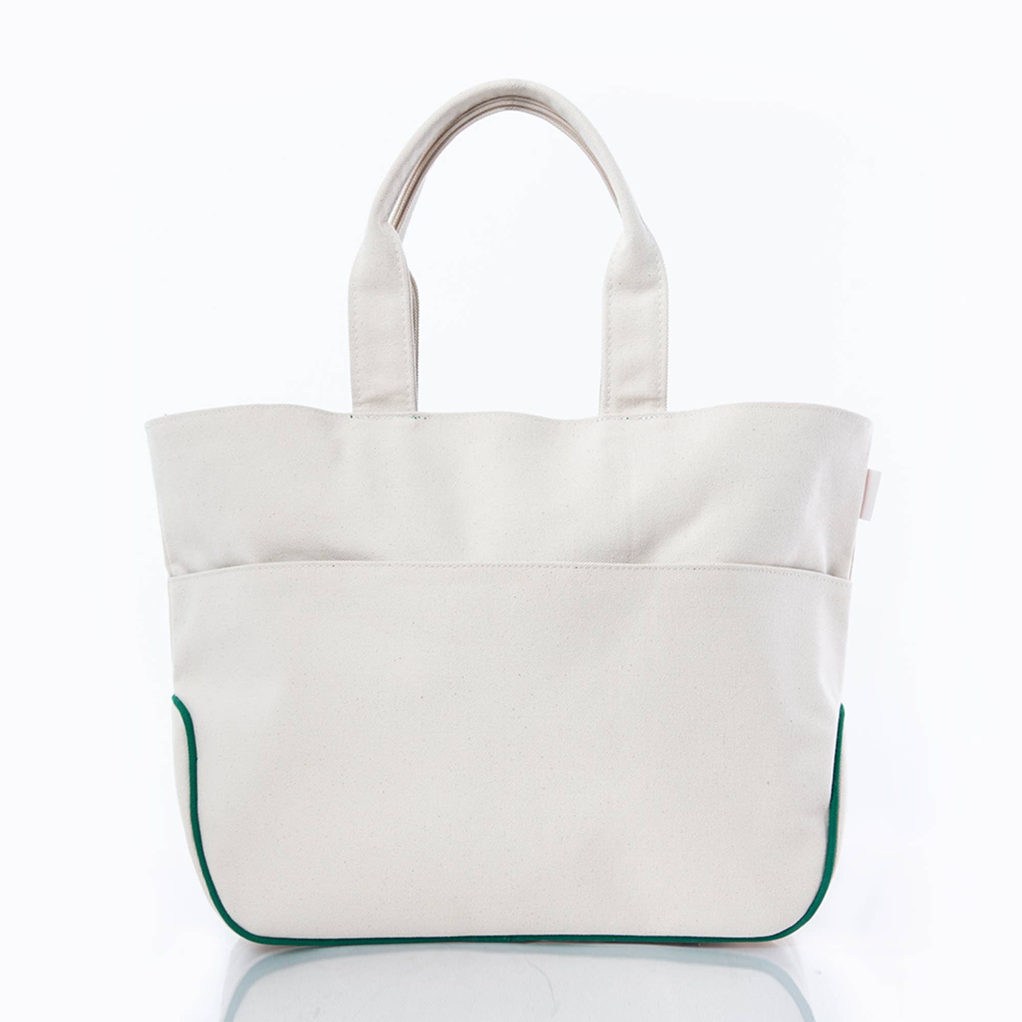 Pickleball Bag: Natural & Emerald