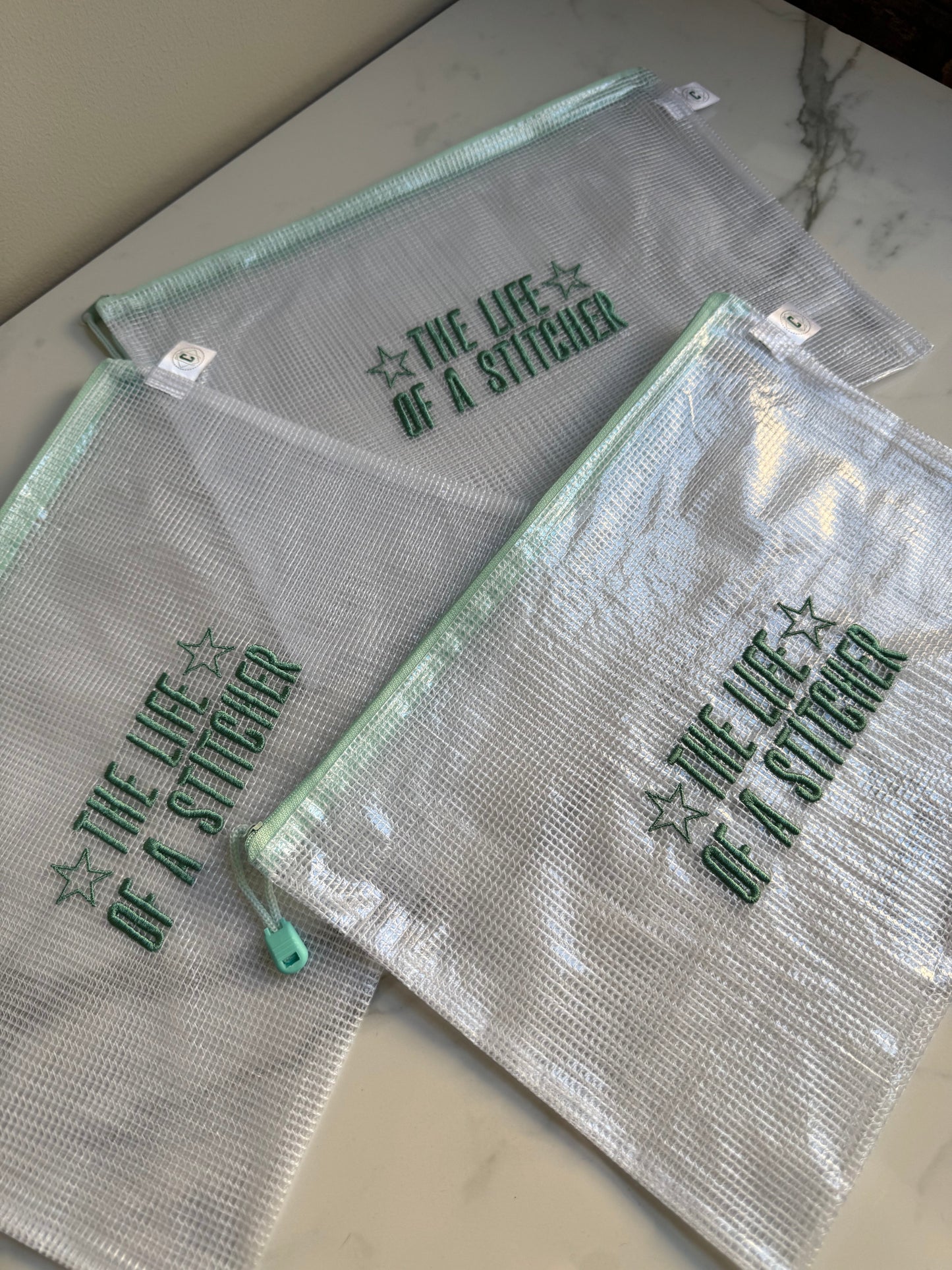 ⭐️The Life of a Stitcher⭐️ zipper bag