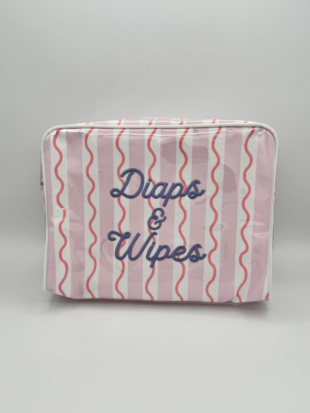 Glossy Patterned Toiletry Bag
