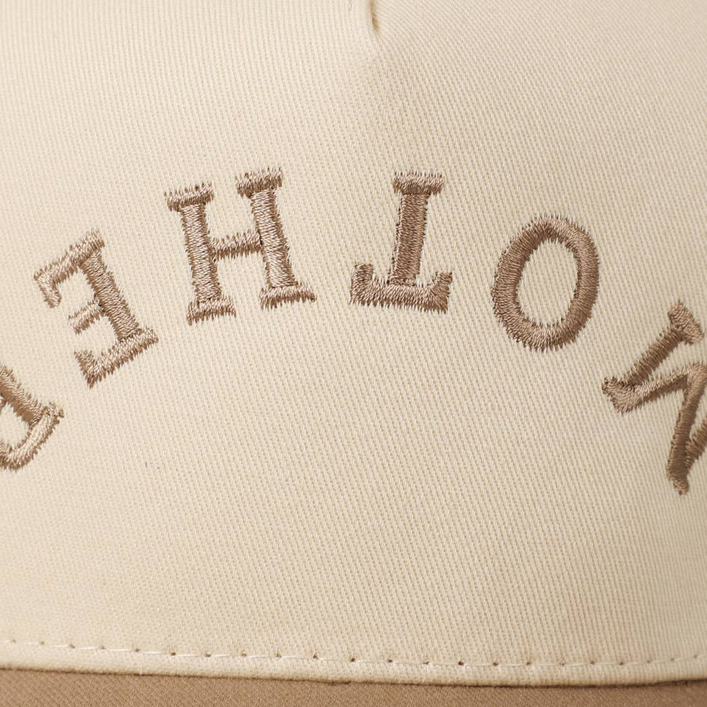 MOTHER Upside Down Lettering Embroidery Cap: MINT / ONE SIZE