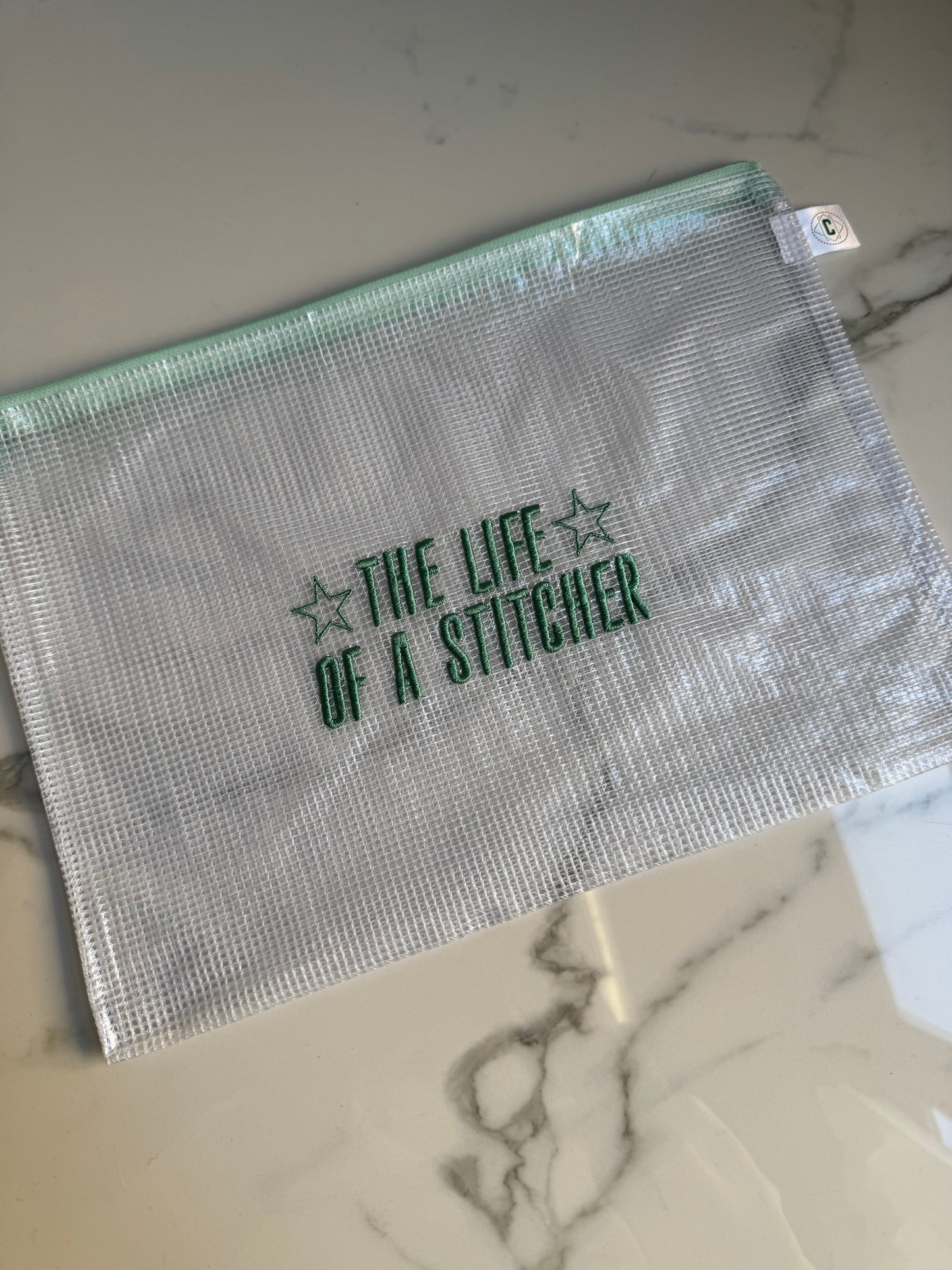 ⭐️The Life of a Stitcher⭐️ zipper bag