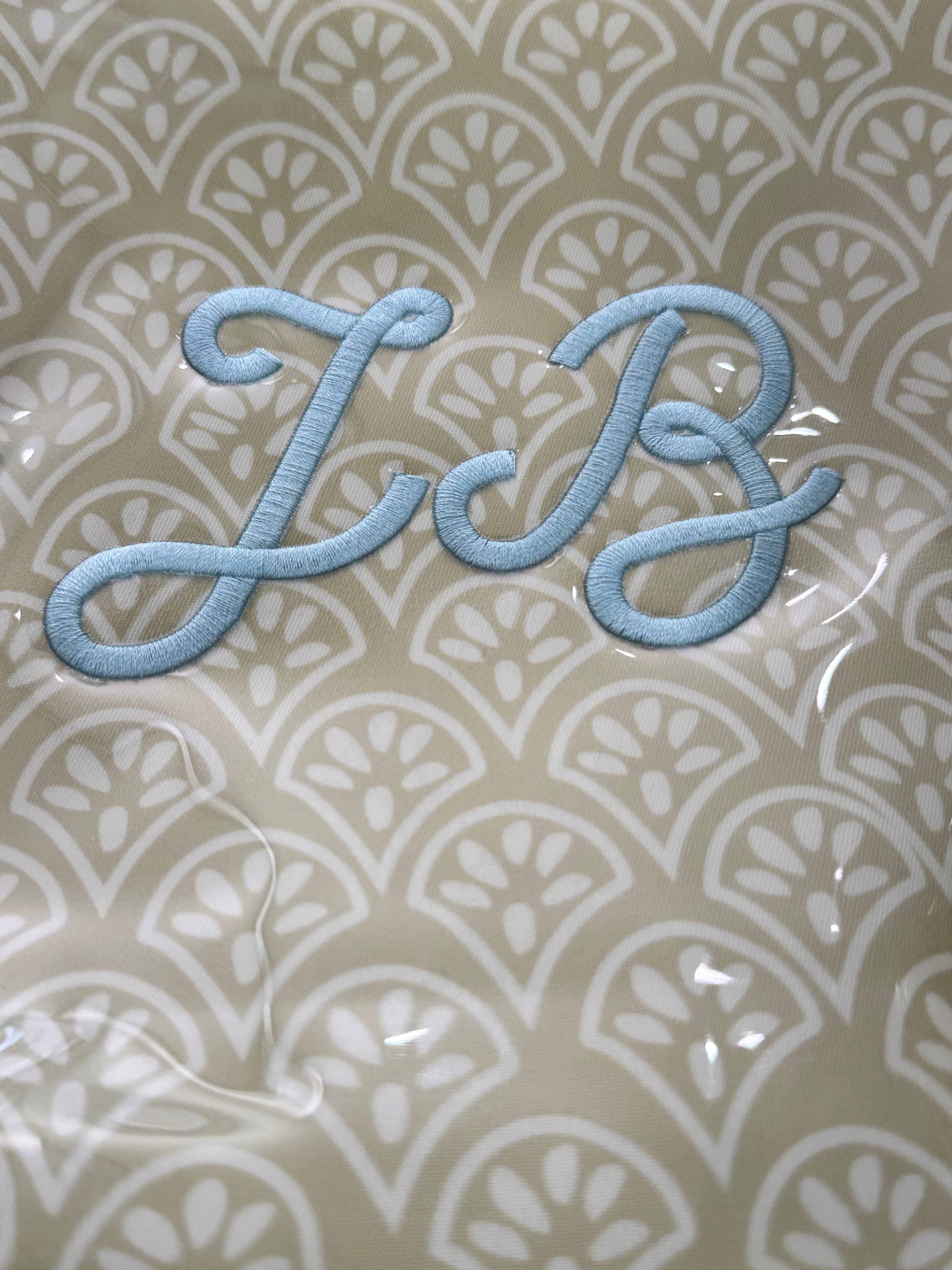 Glossy Patterned Toiletry Bag