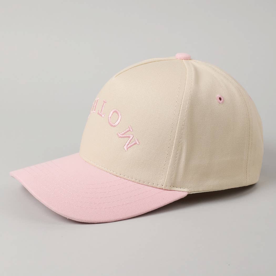 MOTHER Upside Down Lettering Embroidery Cap: MINT / ONE SIZE