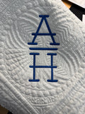 Jocelyn’s blanket and quilt