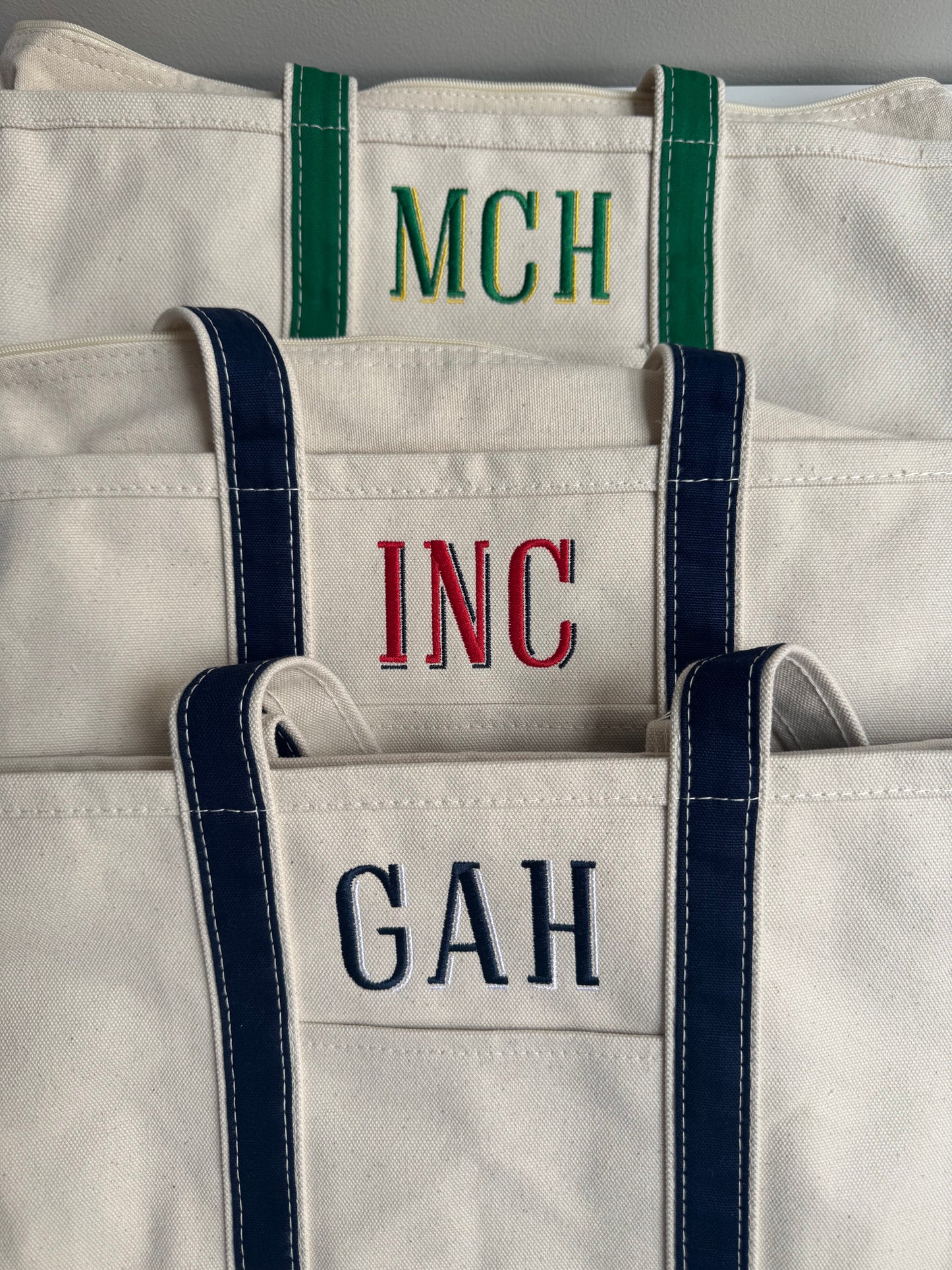 Premium Heavyweight Classic Tote with Zipper Top