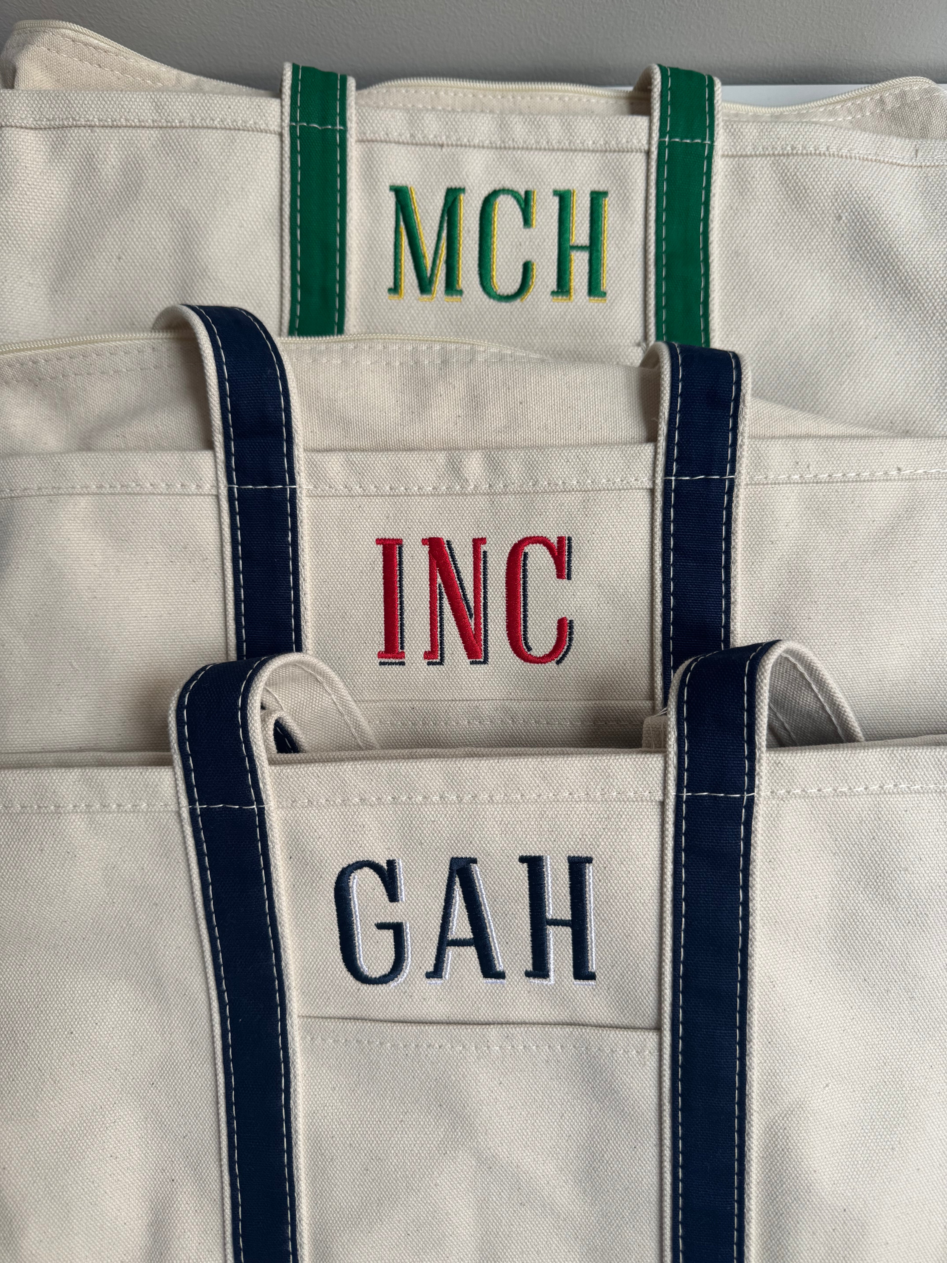 Premium Heavyweight Classic Tote with Zipper Top