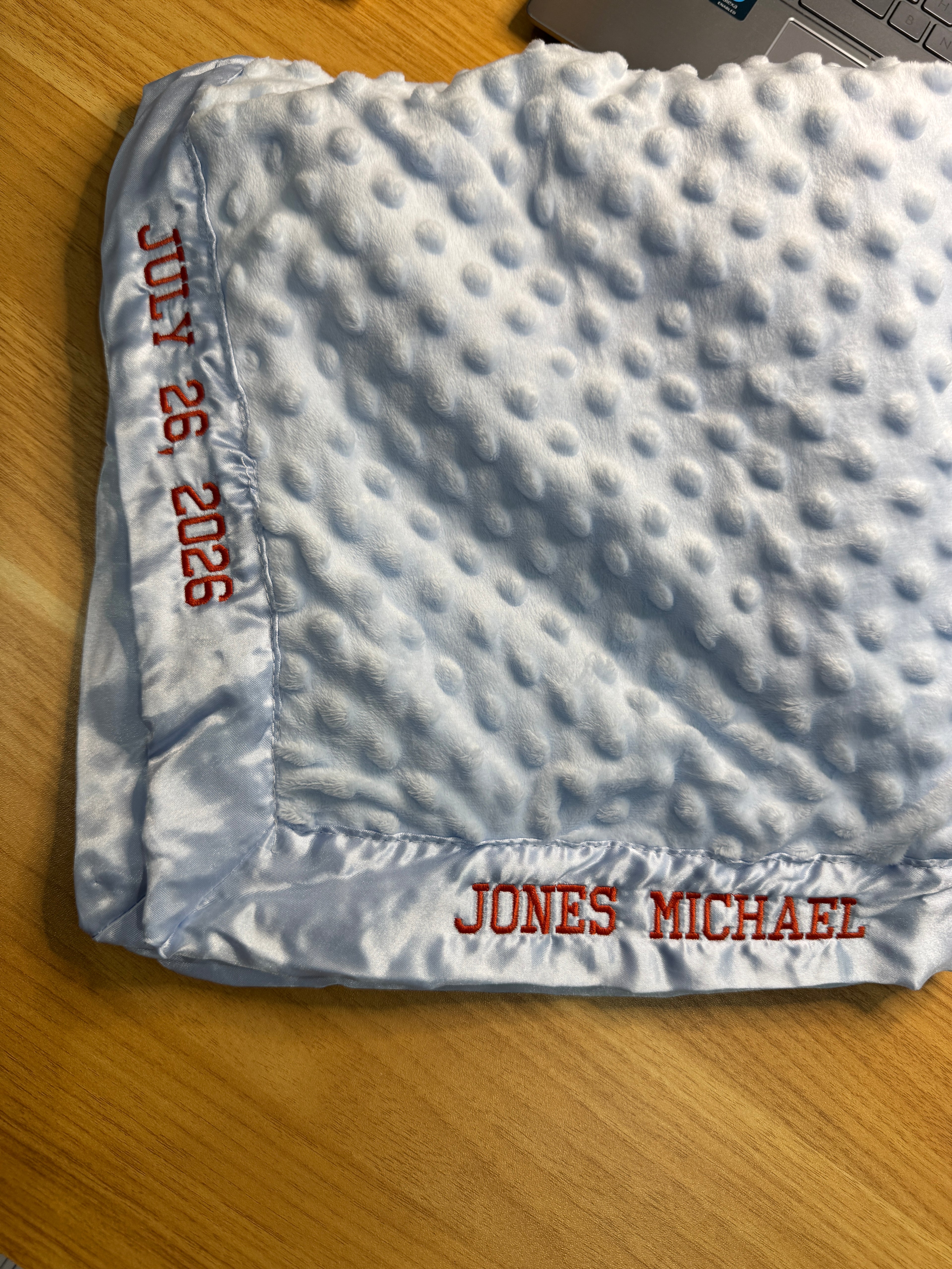 Jocelyn’s blanket and quilt