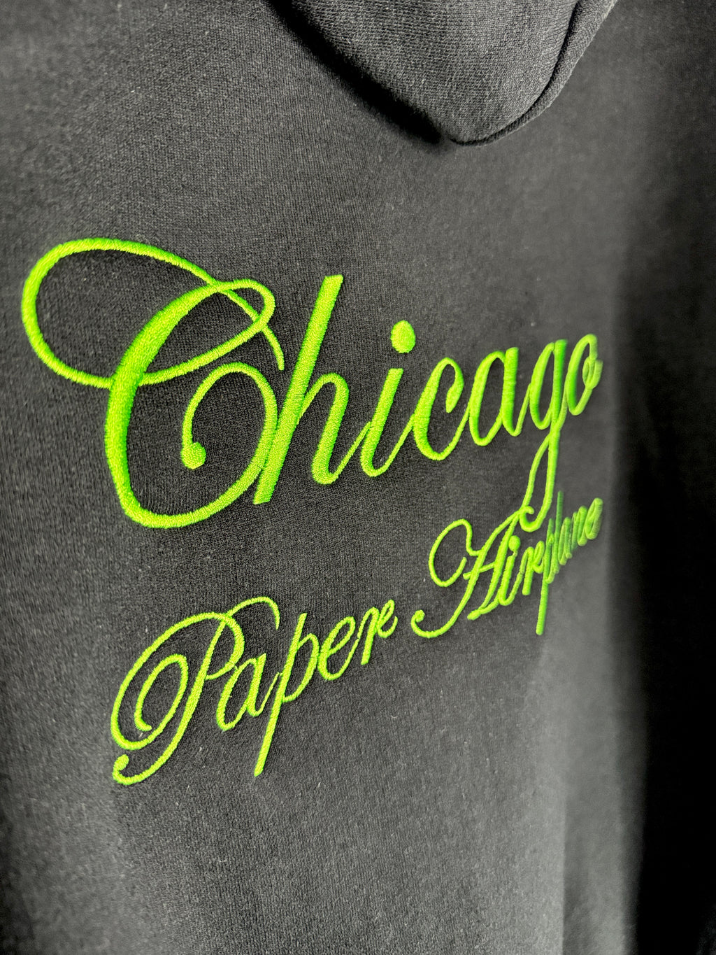 Chicago Paper Airplane Hoodie