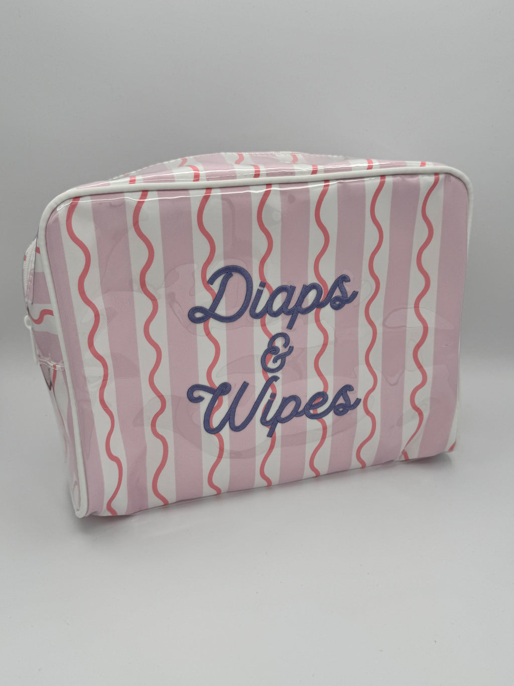Glossy Patterned Toiletry Bag