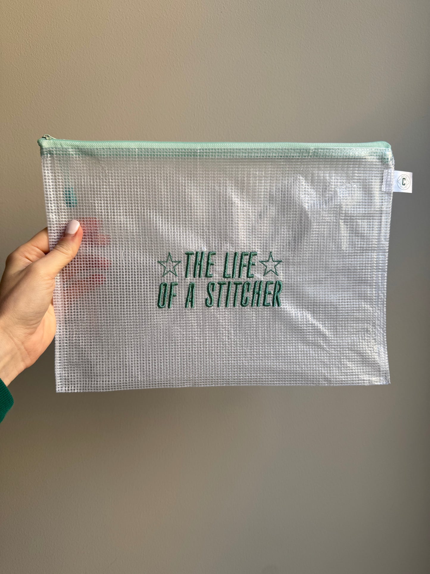 ⭐️The Life of a Stitcher⭐️ zipper bag
