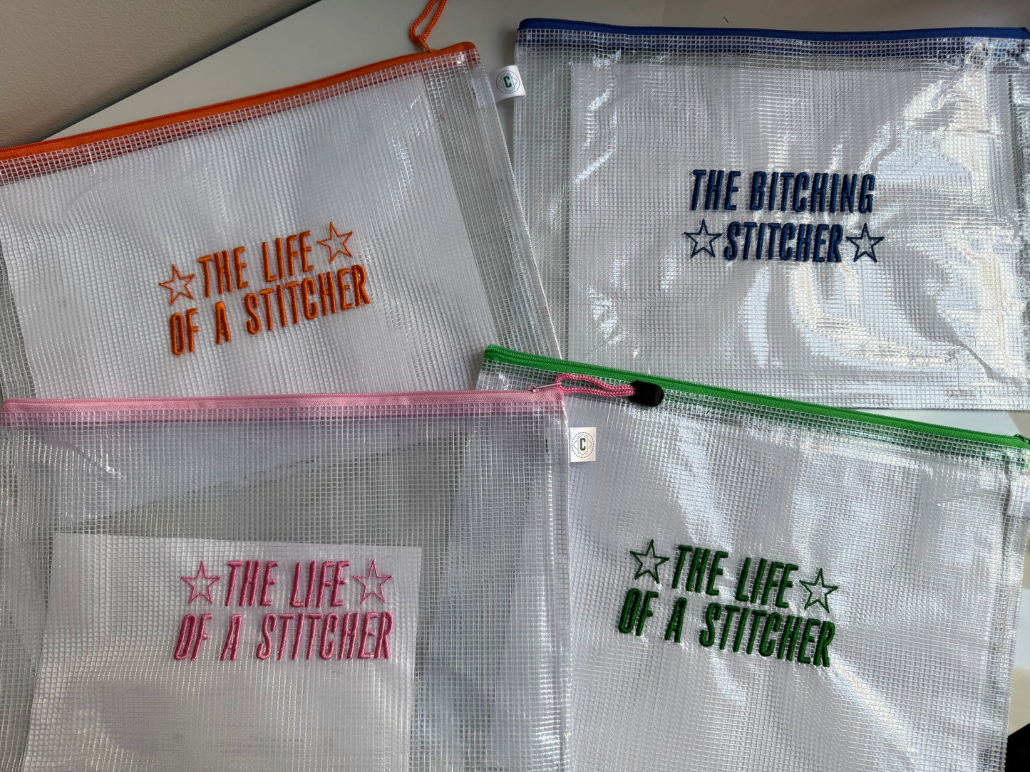 ⭐️The Life of a Stitcher⭐️ zipper bag