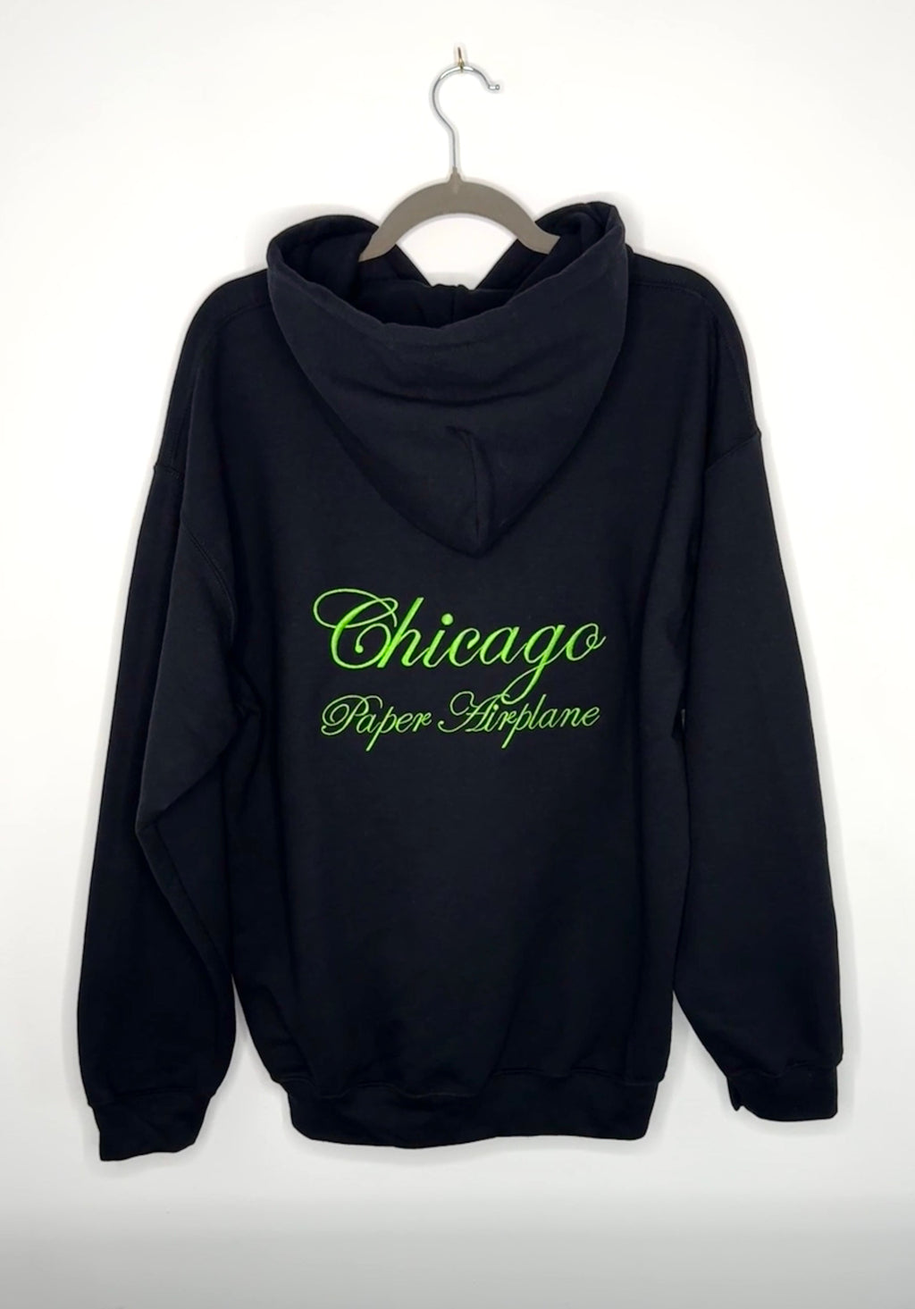 Chicago Paper Airplane Hoodie