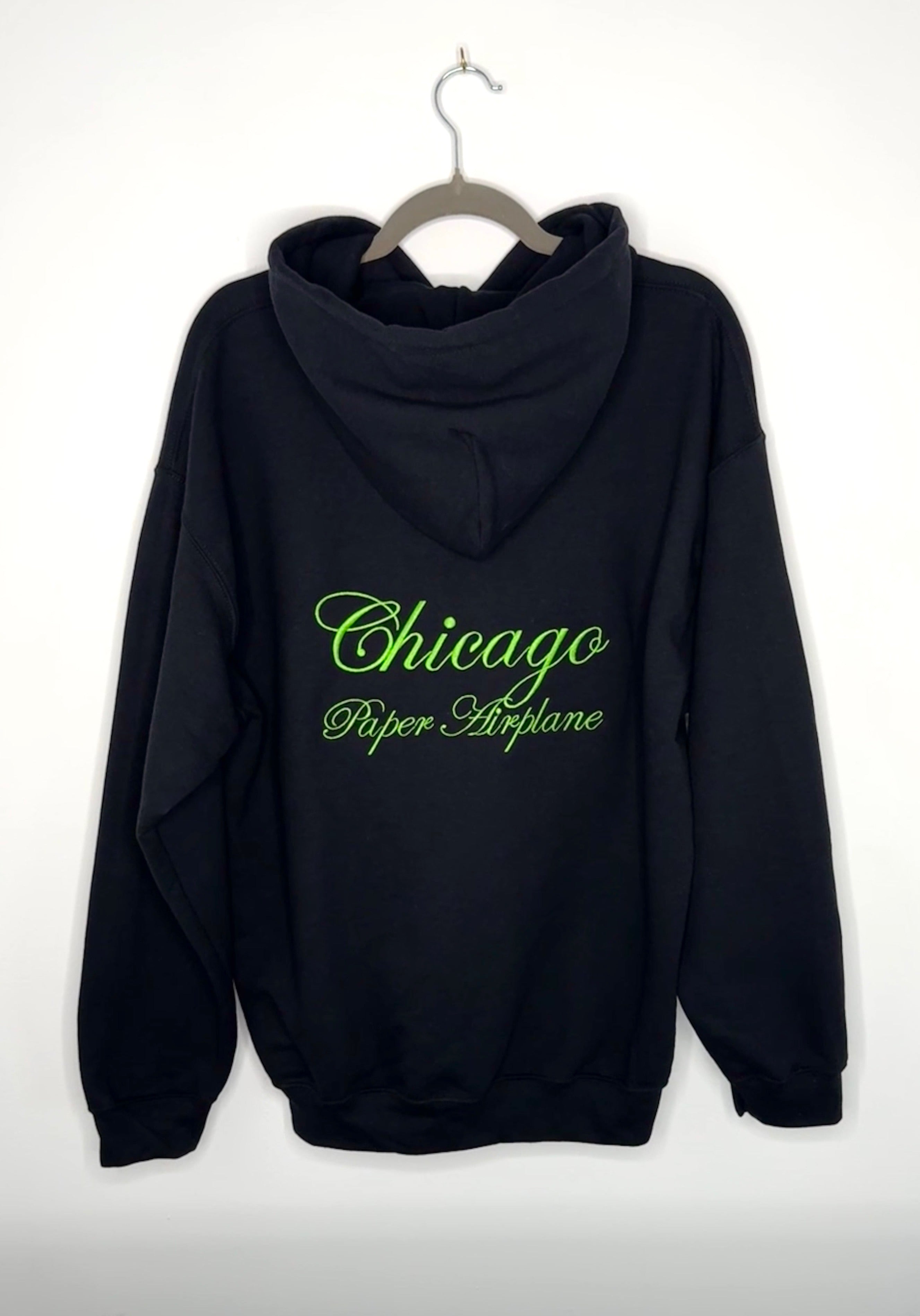 Chicago Paper Airplane Hoodie