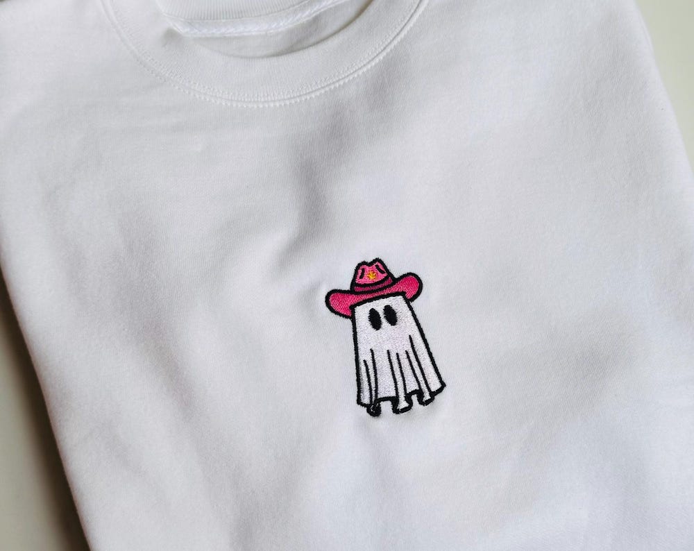 Disco Cowgirl Ghost Sweatshirt