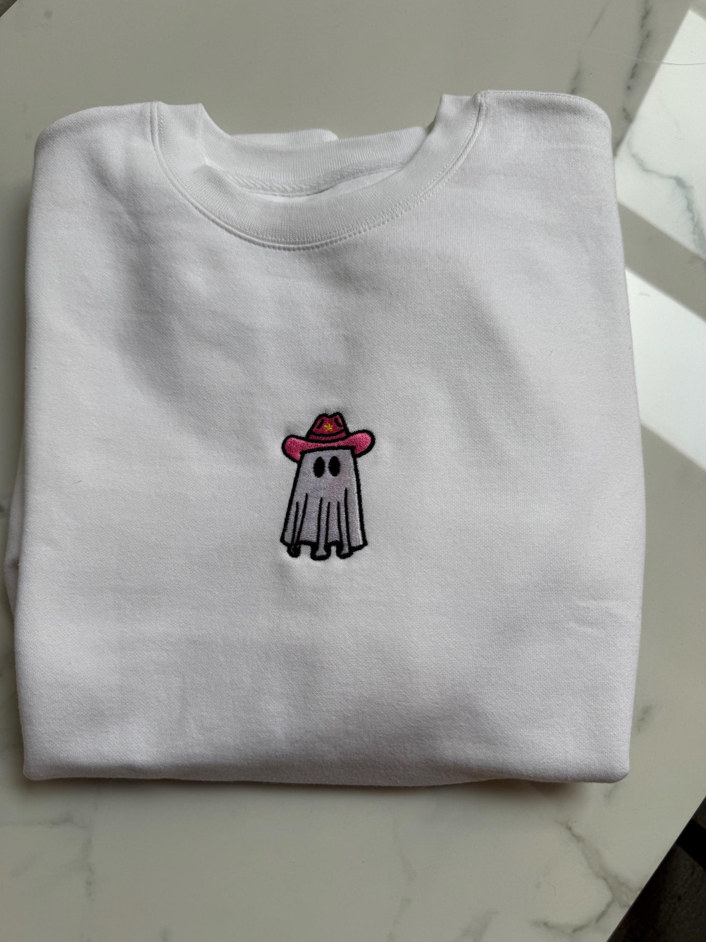 Disco Cowgirl Ghost Sweatshirt Kids