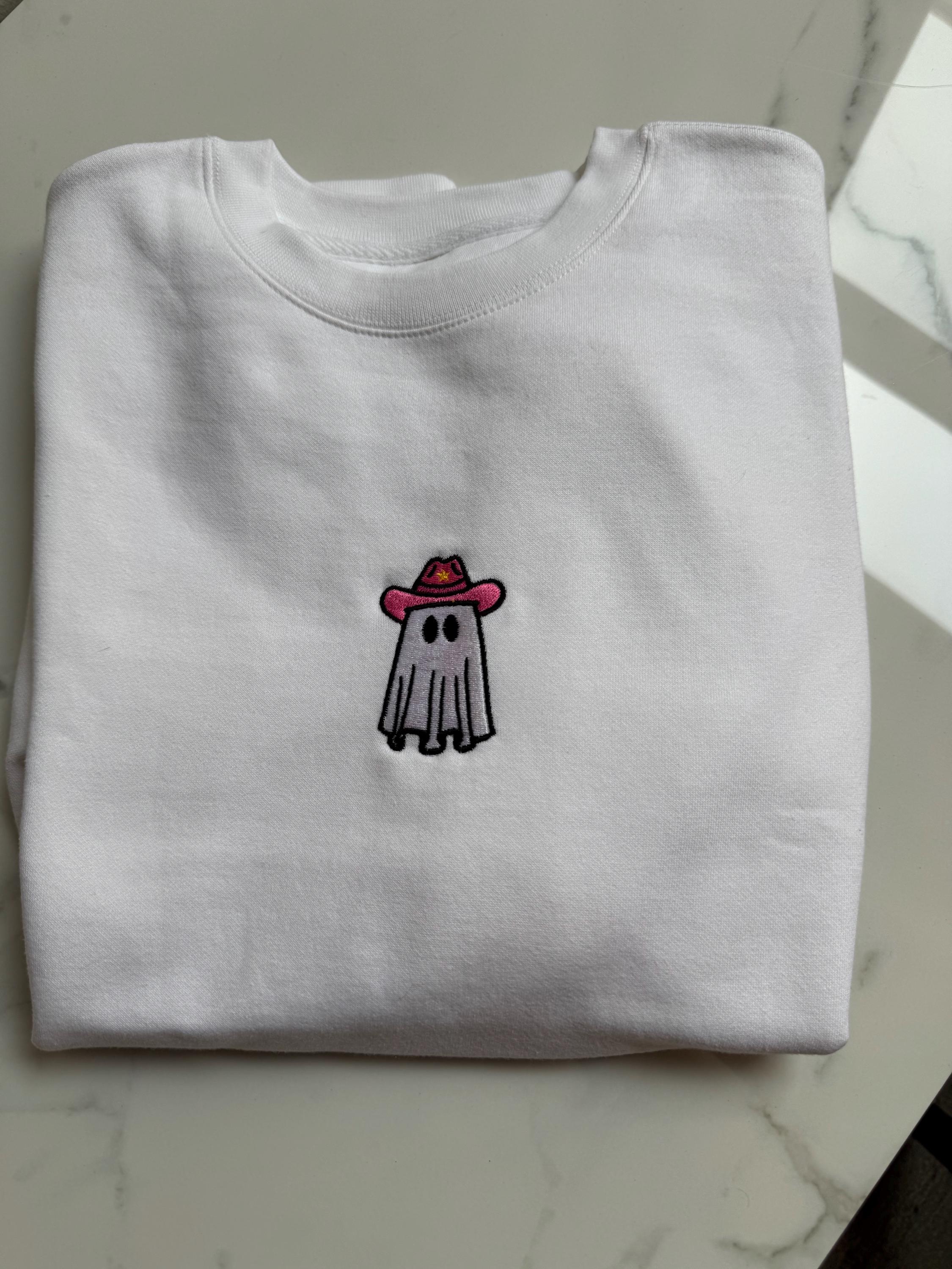 Disco Cowgirl Ghost Sweatshirt Kids