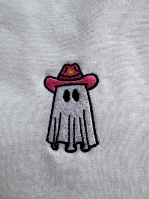 Disco Cowgirl Ghost Sweatshirt Kids