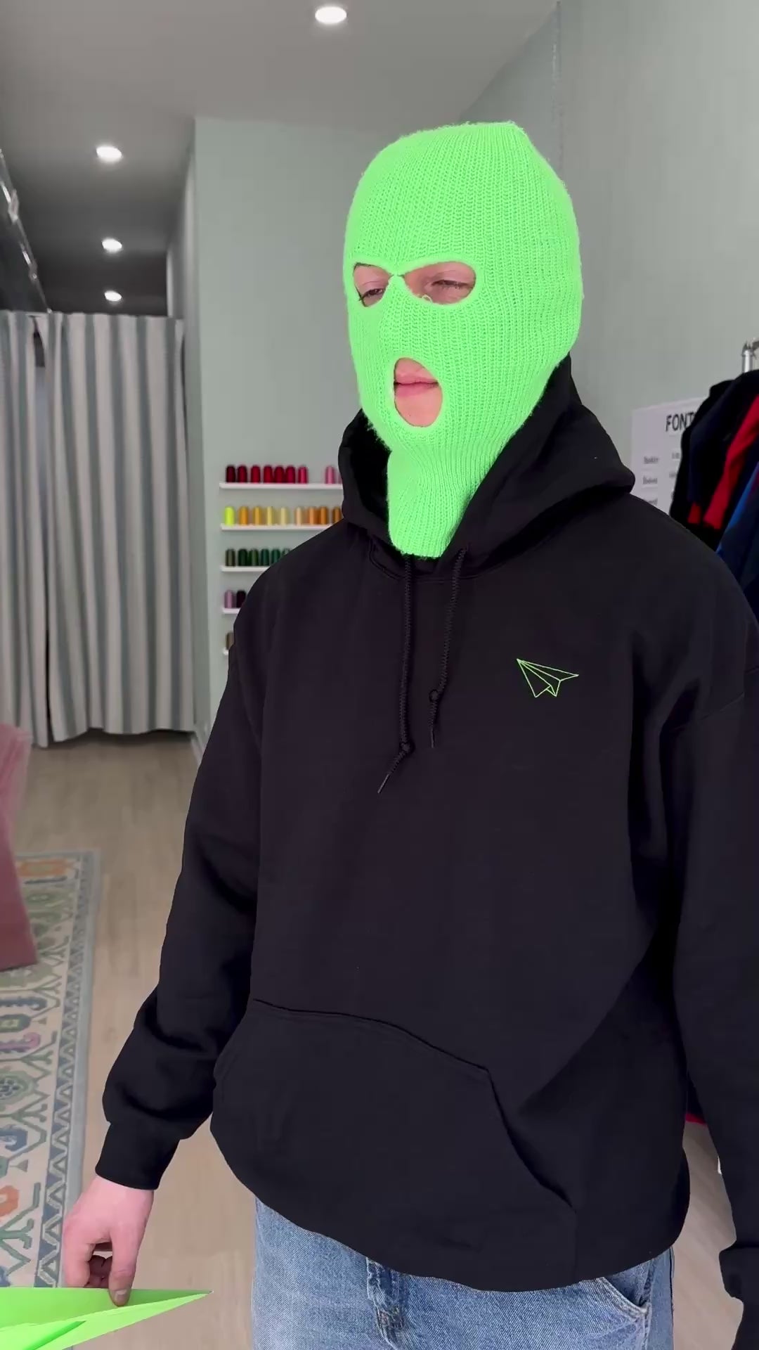 Chicago Paper Airplane Hoodie