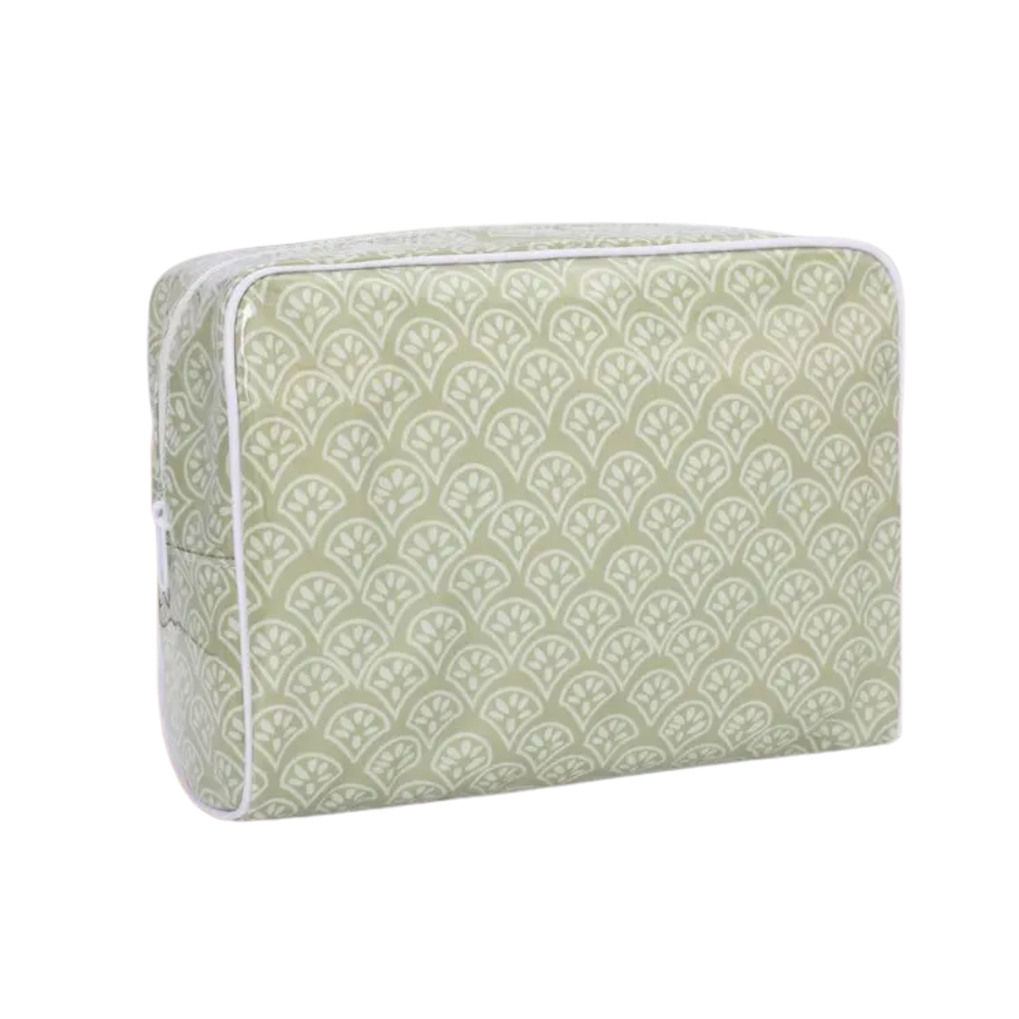 Glossy Patterned Toiletry Bag