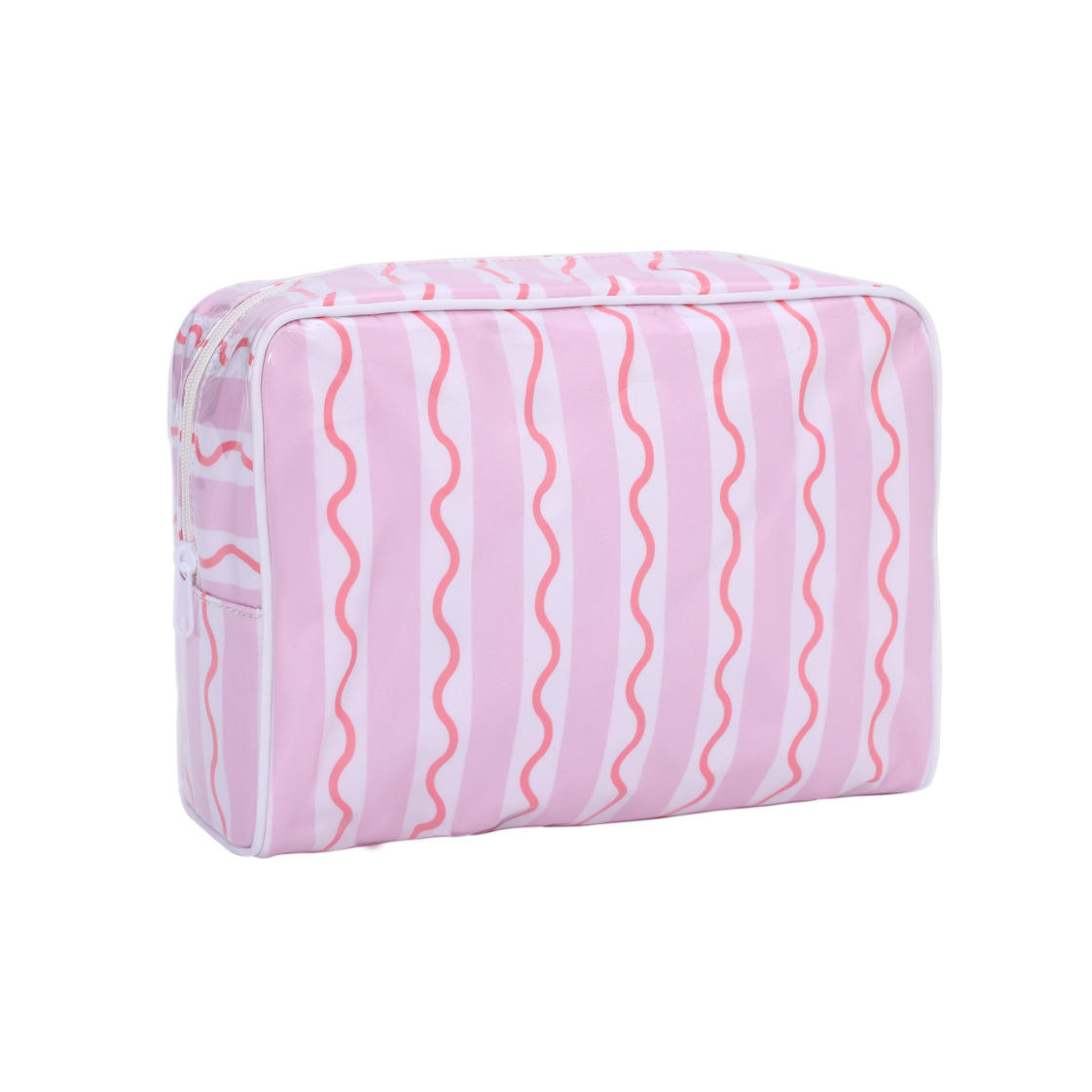 Glossy Patterned Toiletry Bag